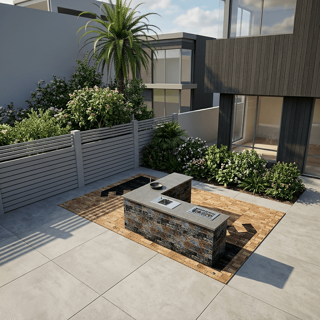 Outdoor Kitchen 4016 - 4.32 x 6.40 m